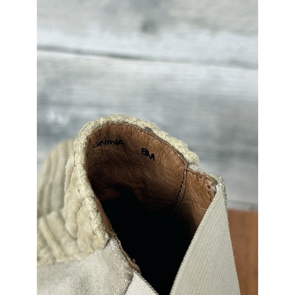 Fratelli Men's Dress Shoes 8 Beige Made In Italy